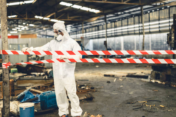 Professional Biohazard technician working in Riverdale, CA
